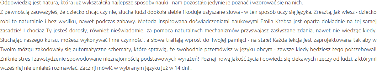 Efektywny Kurs Językowy Efektywna Metoda Nauki Ostrołęka
